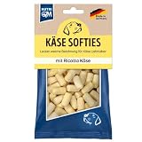 NutriQM® Käse Softies Ricotta | Vegetarischer Käse Leckerli | 150g | Getreidefrei & Fettarm | Hunde Snacks ohne künstliche Zusätze | Weiche Hundeleckerlis für Hunde jeden Alters | Made in Germany