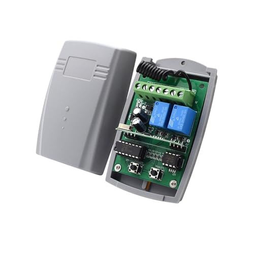 Equipo eléctrico del abridor de puerta, Tuya-Abridor de Control puerta automático, apertura garaje, 433, receptor externo, 12v, 24v, 220v, módulos Portal inalámbricos(DC 12V-24V)