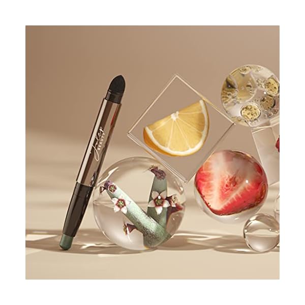 Julep-Eyeshadow-101-Creme-to-Powder-Waterproof-Eyeshadow-Stick-Champagne-Shimmer Julep Eyeshadow 101 Crème-to-Powder Waterproof Eyeshadow Stick â Champagne Shimmer â Long-Lasting, Crease-Proof, Medium Golden-Beige Shimmer Cream Eyeshadow with Built-in Smudger