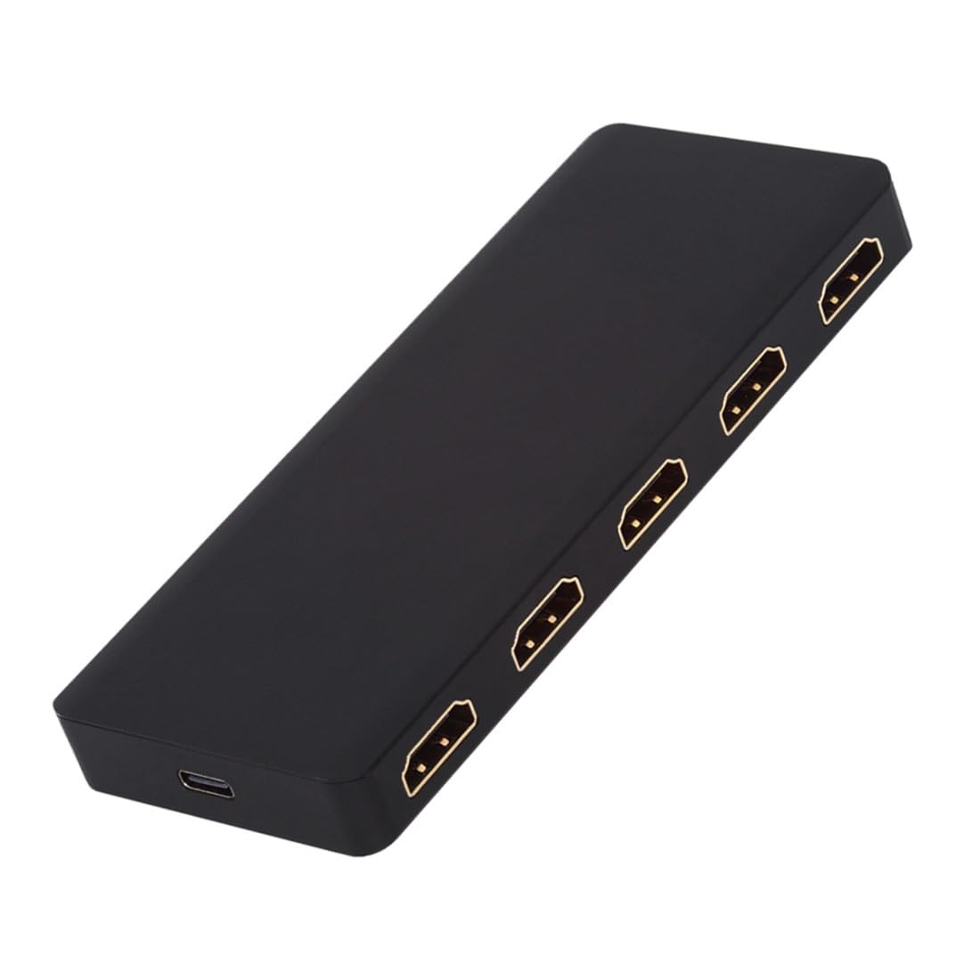ChenYang Splitter HDMI 2.1 a 4 porte 8K@60Hz 4K@120Hz Distribuisci 1 ingresso/segnale su 4 uscite/schermi, supporta il collegamento in pila HDCP con audio da 3,5 mm per PS5