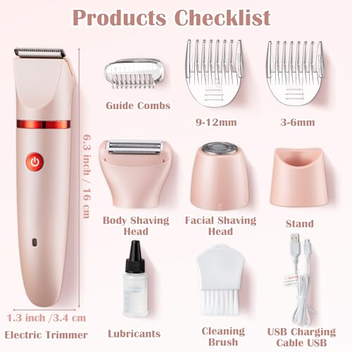 Save $5 on GQIRIL Electric Bikini Trimmer - 3-in-1 Waterproof Shaver - Image 2