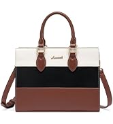 LOVEVOOK Purses and Handbags for Women Fashion Tote Bag PU Leather Satchel Shoulder Bag Top Handl...