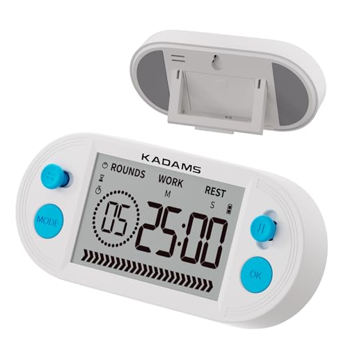 KADAMS Pomodoro Timer with Interval Countdown - Study, Gym & Exercise Timer with Magnets Stand...
