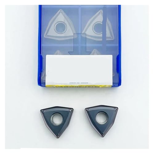 Insert carbure WNMG080408 robuste pour usinage CNC de l'acier inoxydable