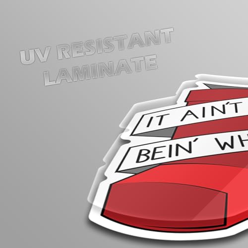 Sticker voiture résistant It Ain't Easy Bein' Wheezy 2 autocollants multi-supports - 6