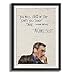 Kurin Designs Premium Michael Scott 45 cm x 61 cm plakat - humorystyczny do biura - inspirujący prezent dla studentów, nauczycieli, fanów pokazu, przedsiębiorców z nastawieniem wzrostu (nieoprawiony)