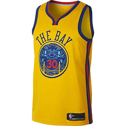 Outerstuff Stephen Curry Golden State Warriors Yellow Toddler Alternate City Player Jersey (3T)