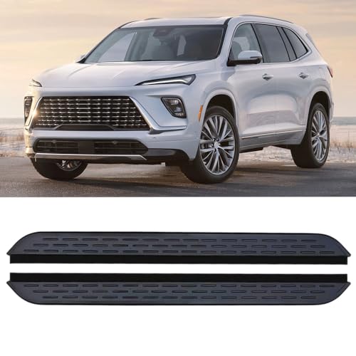 Estribos laterales negros para Buick Enclave 2025-2026 miniatura 1