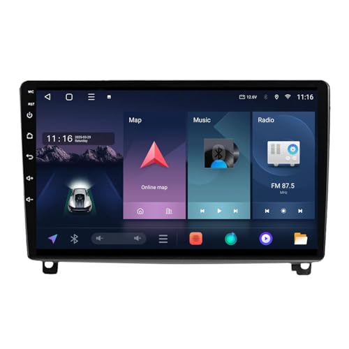 Táctil de Navegación GPS para Peugeot 407 1 2004-2011 Android 15 9 Pulgadas Autoradio Mirror Link SWC para, 8 Core 4G+64G