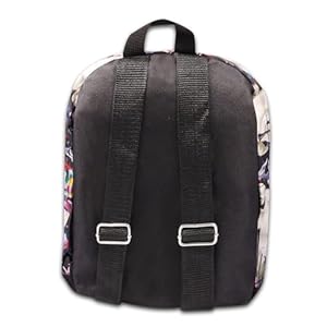 Fast Forward New York Disney Nightmare Before Christmas Mini Backpack for Women -- Canvas Purse Shoulder Bag Adults, Teens-Include Plastic bottle Fast Forward New York Disney Nightmare Before Christmas Mini Backpack for Women Canvas Purse Shoulder Bag Adults Teens Include Plastic bottle