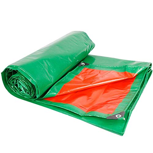 WWWANG Rainproof Cloth Waterproof Sunscreen Thick Canvas Steam Truck Tarpaulin Waterproof Cloth Rain Insulation Canvas Tarpaulin Oxford Cloth (Size : 7.8X15.8M)