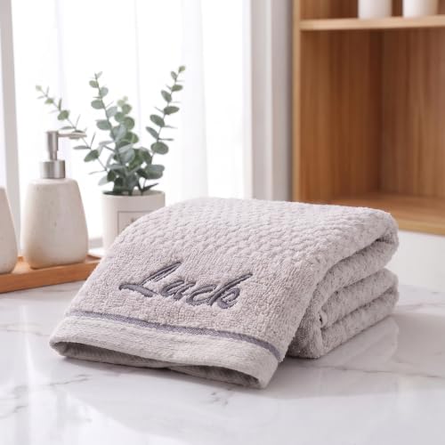 Toallas De Algod�n Suave Para Ba�o, Toallas Absorbentes Para Cara Y Cuerpo, Toalla Org�nica, Color Gris