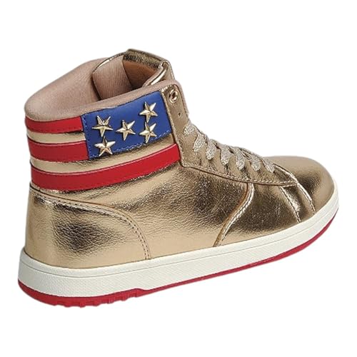 Forever Link Kids Girls High Top Lace Up Fashion Sneakers2