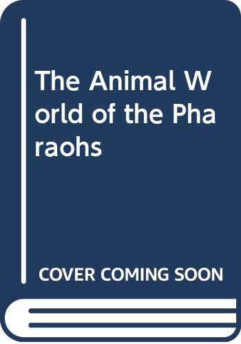 The Animal World of the Pharaohs beau livre d'histoire pour votre salon
