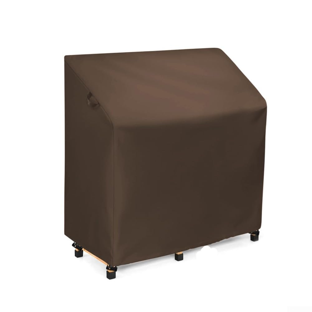Gettimore Weather Resistant Outdoor Potting Table Cover with Oxford Cloth and Windproof Features for Garden Potting (Coffee)