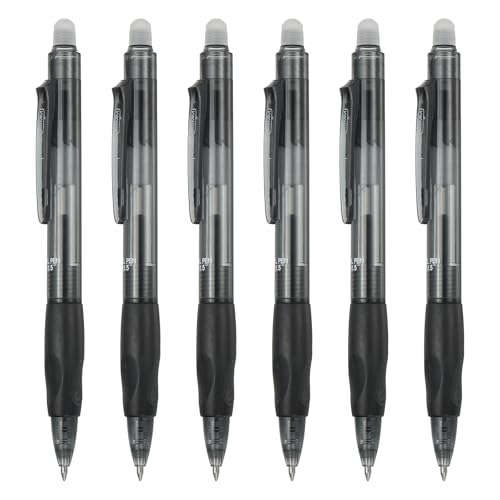 Stylo effaçable pointe fine 0,5 mm noir pour organiser son agenda au quotidien