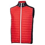 Calvin Klein Men's Hybrid Gilet - Red/Navy - M