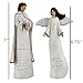 Lighthouse Christian Products A Savior is Born 9 Piece 7.25 Inch Resin Scriptured Christmas Nativity Set