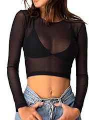 Long Sleeve Crewneck-black