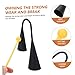BESPORTBLE 1Set Agogo Bell Traditional Two Tone Percussion Instrument with Mallet Durable Material for Beginners Professionals