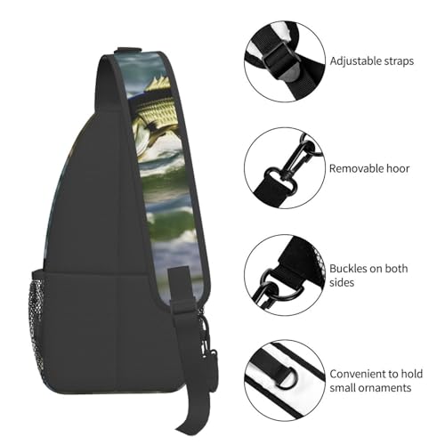 Mochila cruzada ligera MyPiky estilo deportivo unisex miniatura 5