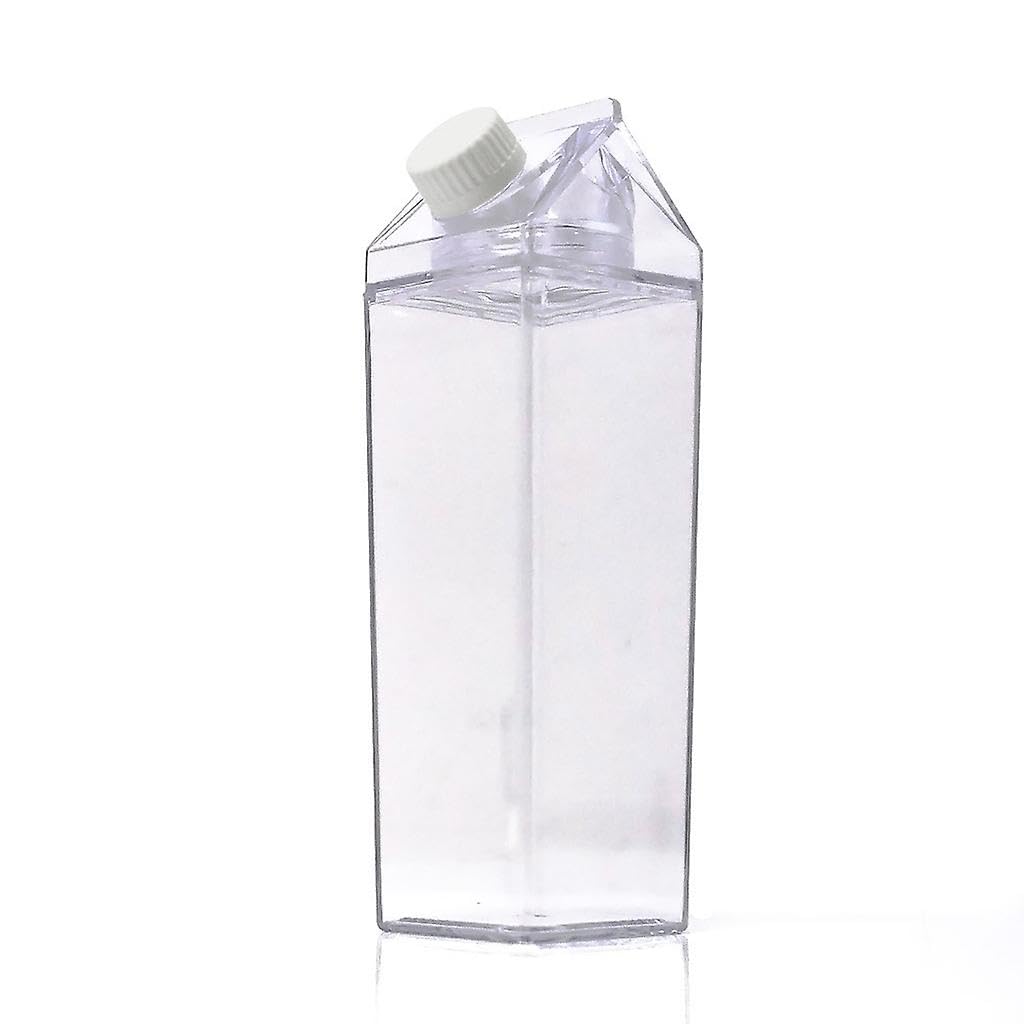 JOYHAPPST Environmentally Reusable Milk Carton Shape Water Bottle Tea Bottle Gift for Kids