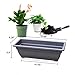 4FT Vertical Garden Freestanding Elevated Planter with 5 Container Boxes Outdoor Elevated Raised Bed (4 FT, Dark Grey)