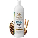 Kachita Spell Japanese Keratin Treatment 3D High Bright Hair Straightener, Improved Formula Adds High Gloss & Shine, Lasts Up to 18 Weeks, Chocolate Keratin for Home & Professionals, 16 fl oz