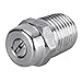 M MINGLE Universal Replacement Nozzle, Pressure Washer Water Broom, Surface Cleaner, 25 Degree, Orifice 1.5, 1/4 Inch NPT Male Fitting, 4000PSI