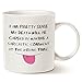 MAUAG Sarcastic Comment Funny Quote Coffee Mug Christmas Gifts, Unique Christmas or Birthday Gifts Cup White, 14 Oz