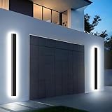 Levxhotty 39inch 2pcs Modern Outdoor Wall...