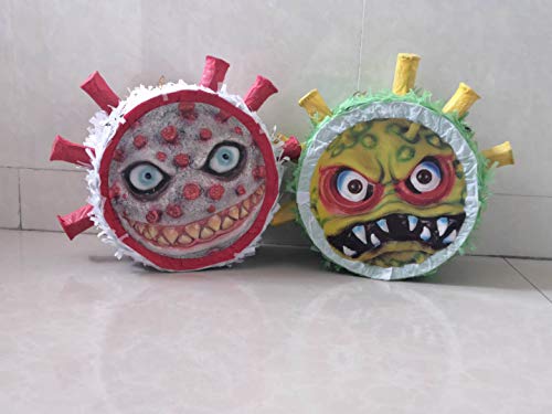 Pinata Lelijk Coronavirus Break It Stay Thuis Samen Speelgoed Piñata Verjaardag Halloween Kerst Festa Hele Familie… - Image 8