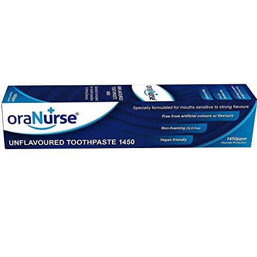 Oranurse 50ml Unflavoured Toothpaste (Pack of 6) by Oranurse