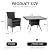 Kullavik 10-Piece Outdoor Dining Set Patio Rattan Furniture Set,Patio Dining Table and Chairs Set with 8 Chairs and Cushions,Square Glass Tabletop with Umbrella Hole for Patio,Grey