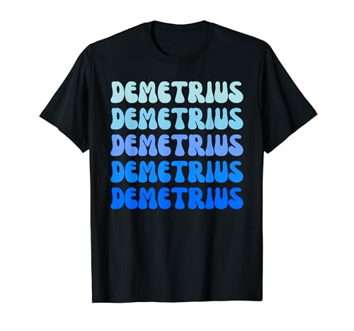 Demetrius Name Minimalist Design T�V���c