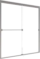 Vista 16 de Basco A0053-48OBSV puerta corrediza de regadera sin marco, con apertura de 44 a 47 pulgadas y 70 pulgadas de altura, con vidrio oscuro de 3/16