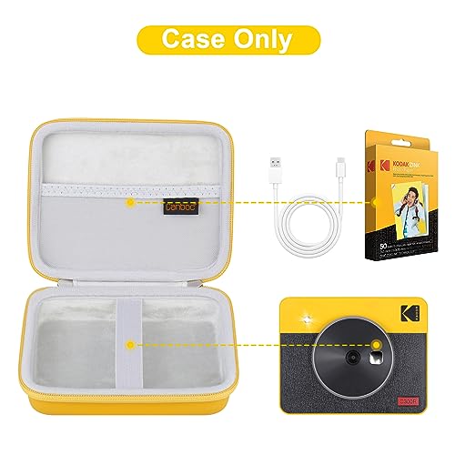 Funda Canboc para cámara instantánea Kodak Mini 3 retro amarilla miniatura 2