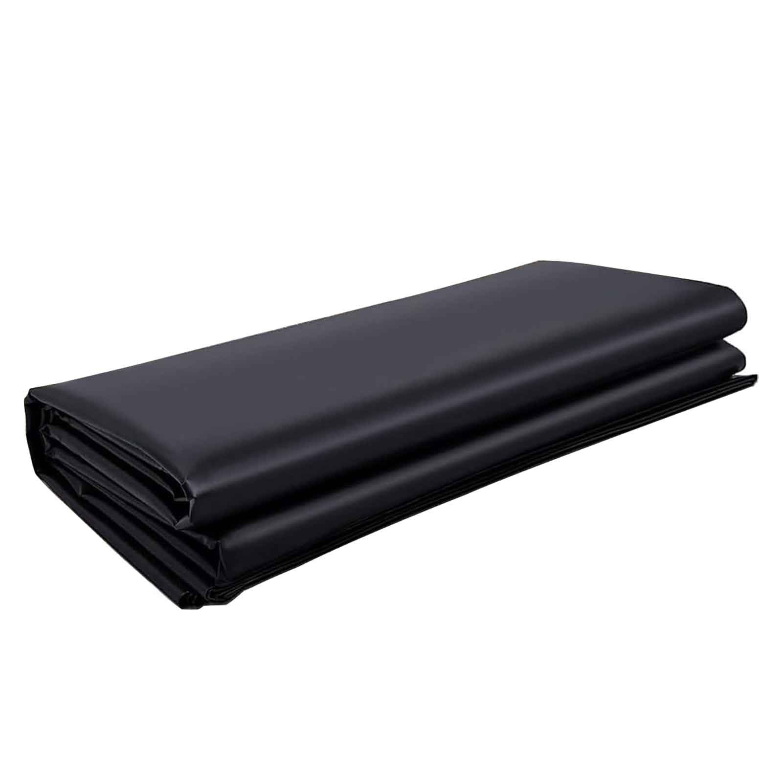 Plandeka do basenu, plandeka HDPE o wysokiej wytrzymałości 3 x 10 m, czarna podkładka do stawów rybnych, kaczek, ogrodów, wysokich rabatów i gier wodnych - trwałe i wodoodporne rozwiązanie