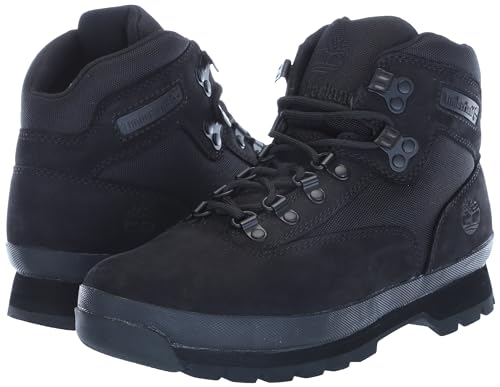 Image of Timberland Men's Euro Sprint Hiker, Black Nubuck, 11 Medium