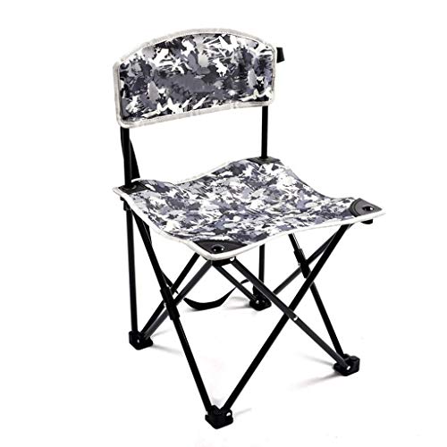 JJZXT Folding Chairs Outdoor Camping Chair Foldable Oversized Portable Lightweight Chair for Beach Travel Fishing Lawn Household
