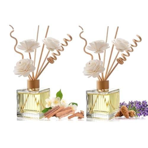 Set Difusor de Varillas Jazmín y Lavanda 2 Pack 200ml miniatura 1