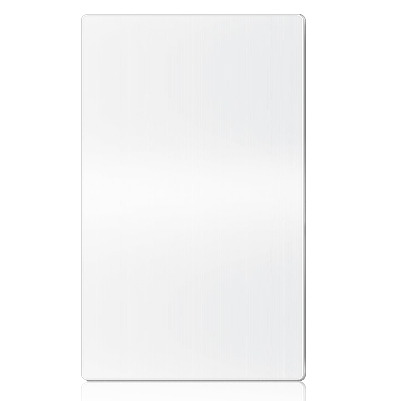 Hand Dryer Splash Guard, 24 x 16 Inch Aluminum Wall Splash Guard, White