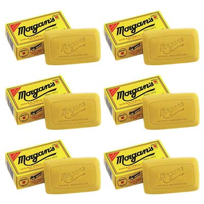 Morgan's Anti-Bacterial Medicated Soap With Vitamin E 80g Set of 6