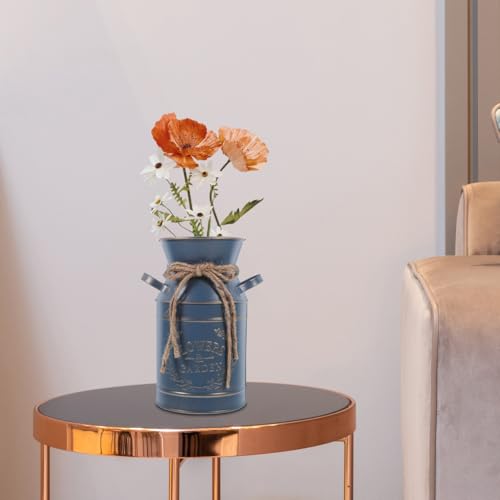 Vase rustique chic Cabilock en métal pour décoration de jardin - 4