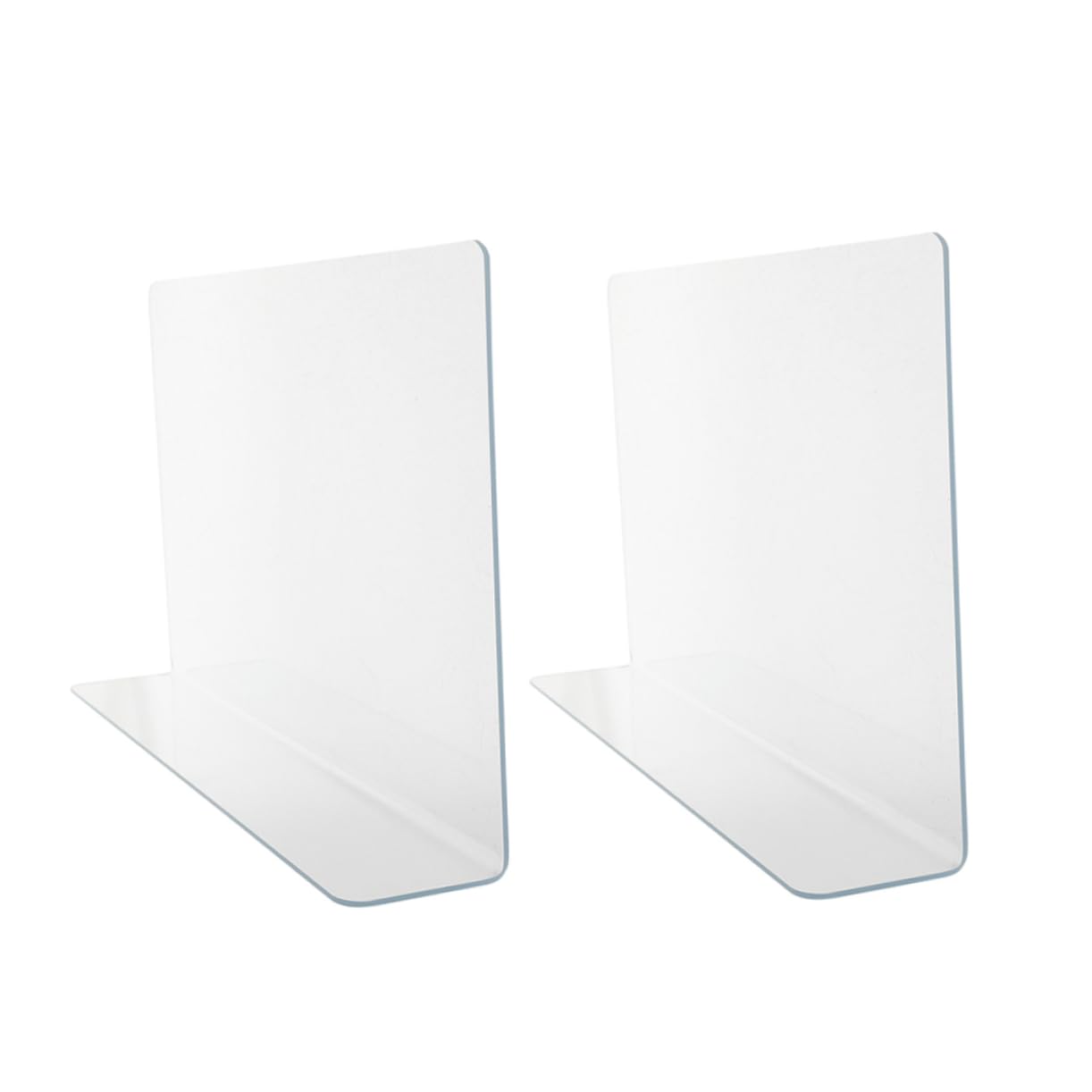 Cabilock 2pcs Shower Splash Guard for Bathtub Transparent Water Blocking Plate Easy Installation Design Prevents Water Splashing for Bathroom Use