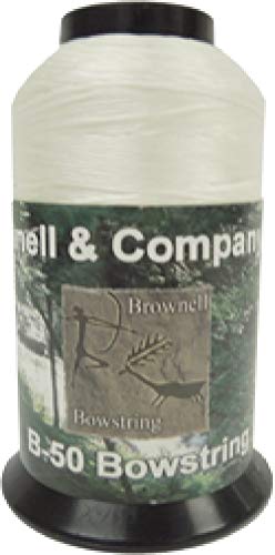 FOXCUP Brownell B-50 Dacron White 1/4 Lb Spool Archery String