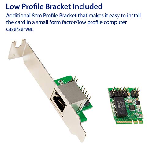 Image of M.2 Gigabit Ethernet Module - GigaLAN 1000BASE-T M.2 A+E Key NIC Modules