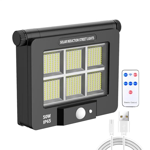 Luces solares de pared, luces con sensor de movimiento, luces impermeables al aire libre, luces de área de calle, luces de ángulo de 360 grados, sensor de luz inteligente, luces solares de patio