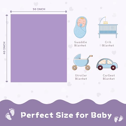 Image of Yurhap Heart Baby Blanket, Love Plush Fleece Baby Blankets for Girls Boys | Soft Sherpa Baby Girl Blanket for Infant Toddler Newborn Gift, Fluffy Baby Essentials, For Crib Stroller, 30 inchx40 inch