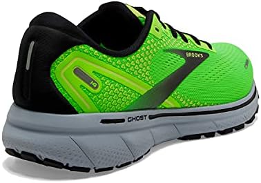 Brooks Men's Ghost 14 Neutral Running Shoe - Green Gecko/Blue/Black - 11.5 Medium | Image 3